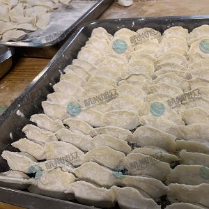 仿手工包餃子機大小均勻老客戶反饋！